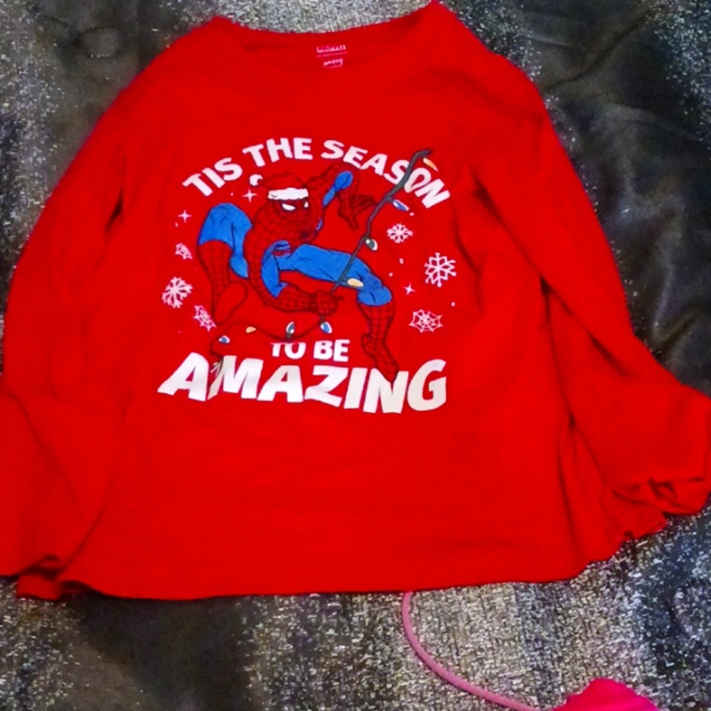 Long sleeve marvel spider man Christmas shirt